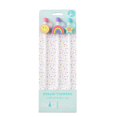 Oh Happy Day Straws & Toppers Set