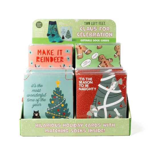 Holiday Gift Card and Sock Set (Options)