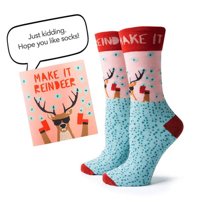 Holiday Gift Card and Sock Set (Options)