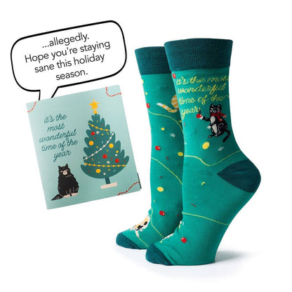 Holiday Gift Card and Sock Set (Options)