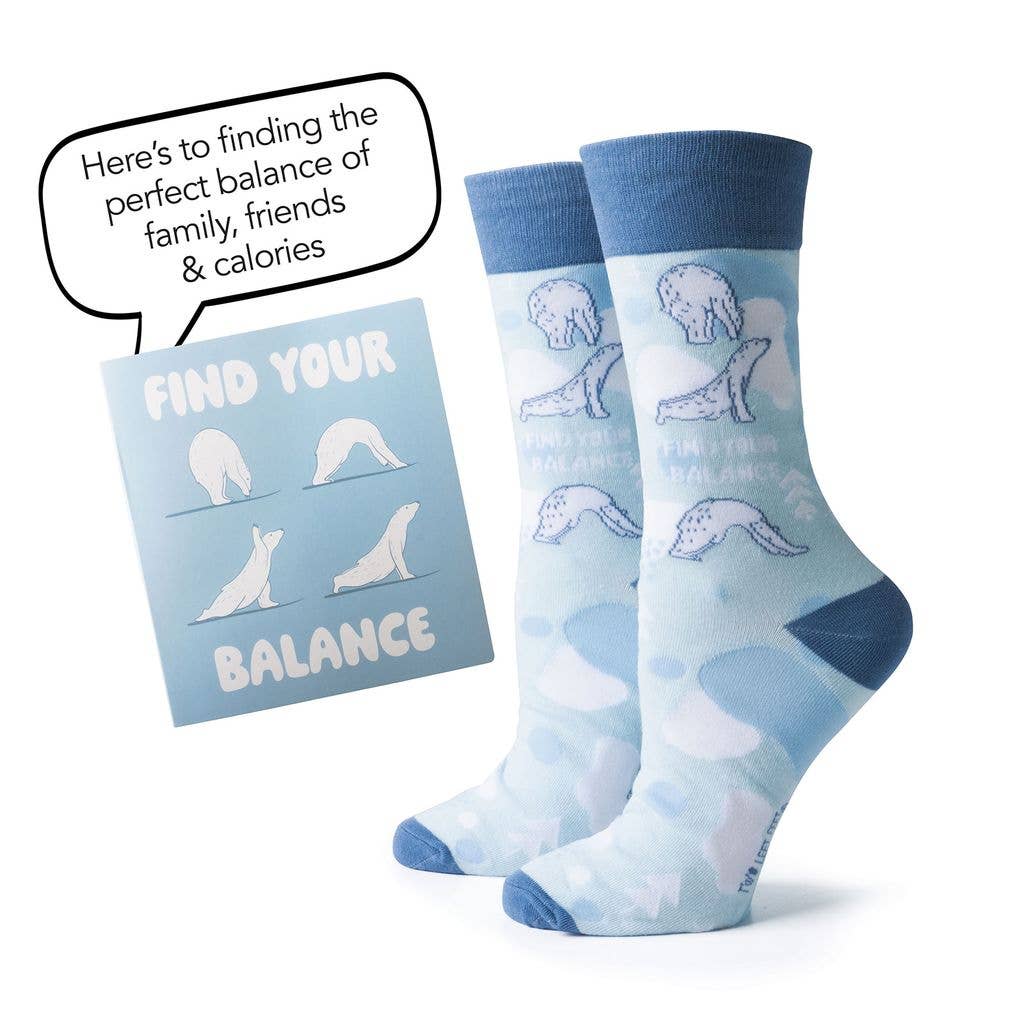 Holiday Gift Card and Sock Set (Options)