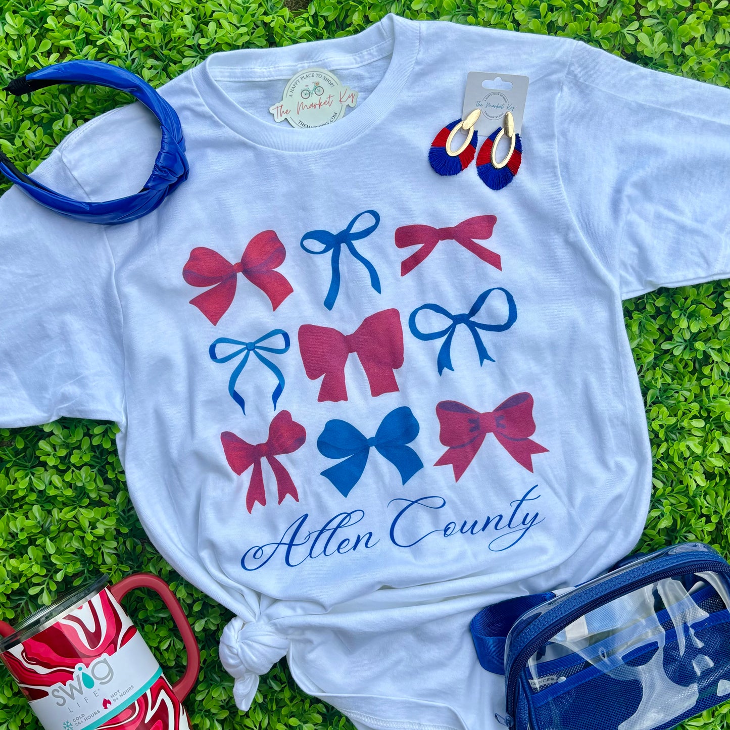 Allen County Coquette Bows Tee