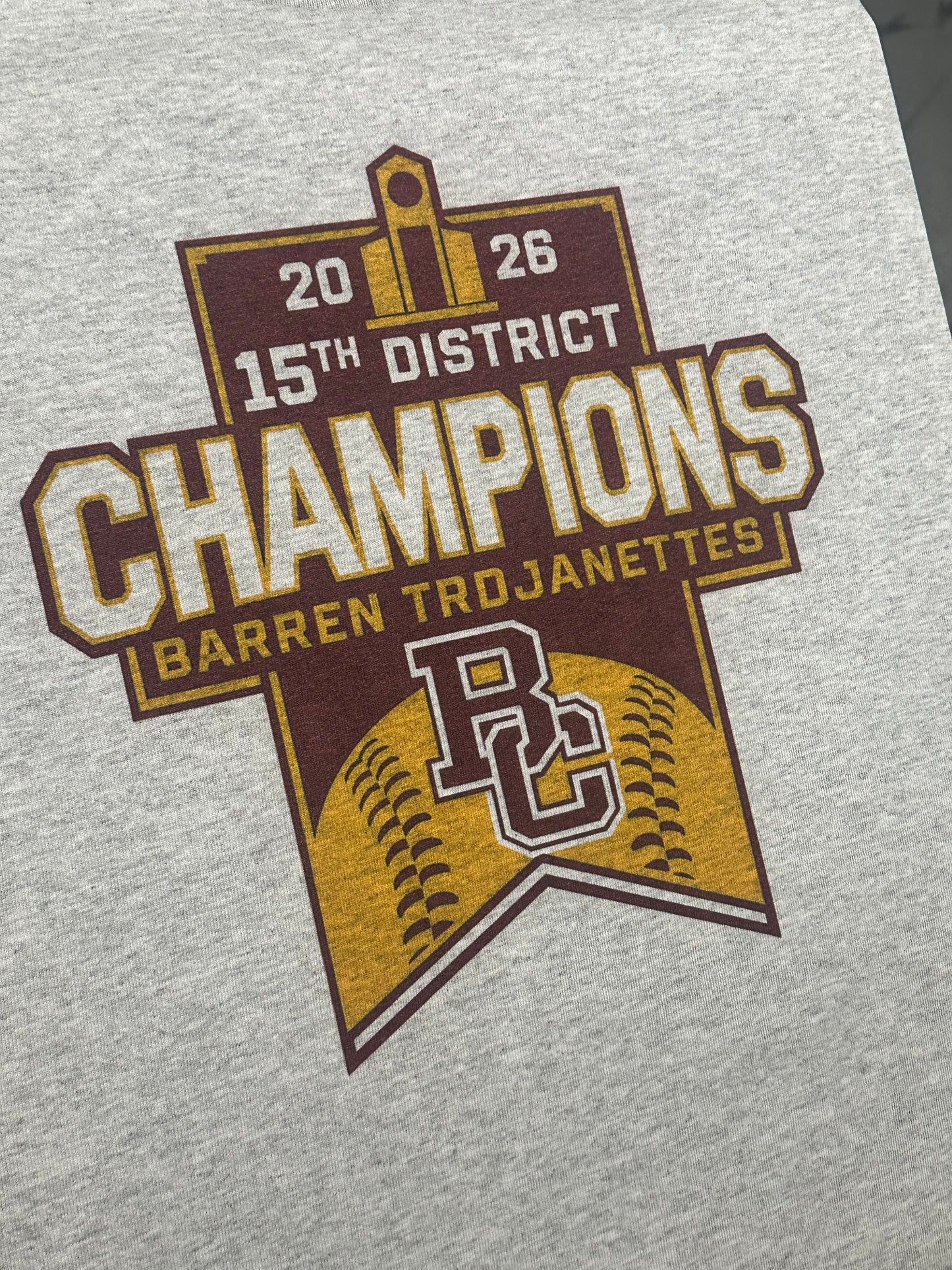 2026 Softball District Champs Shirt