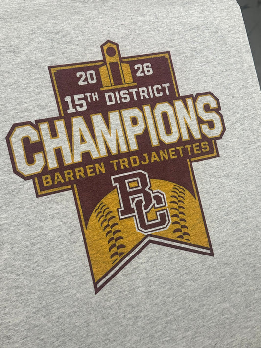 2026 Softball District Champs Shirt