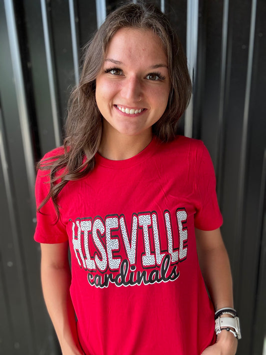 Hiseville Cardinals Dots Tee