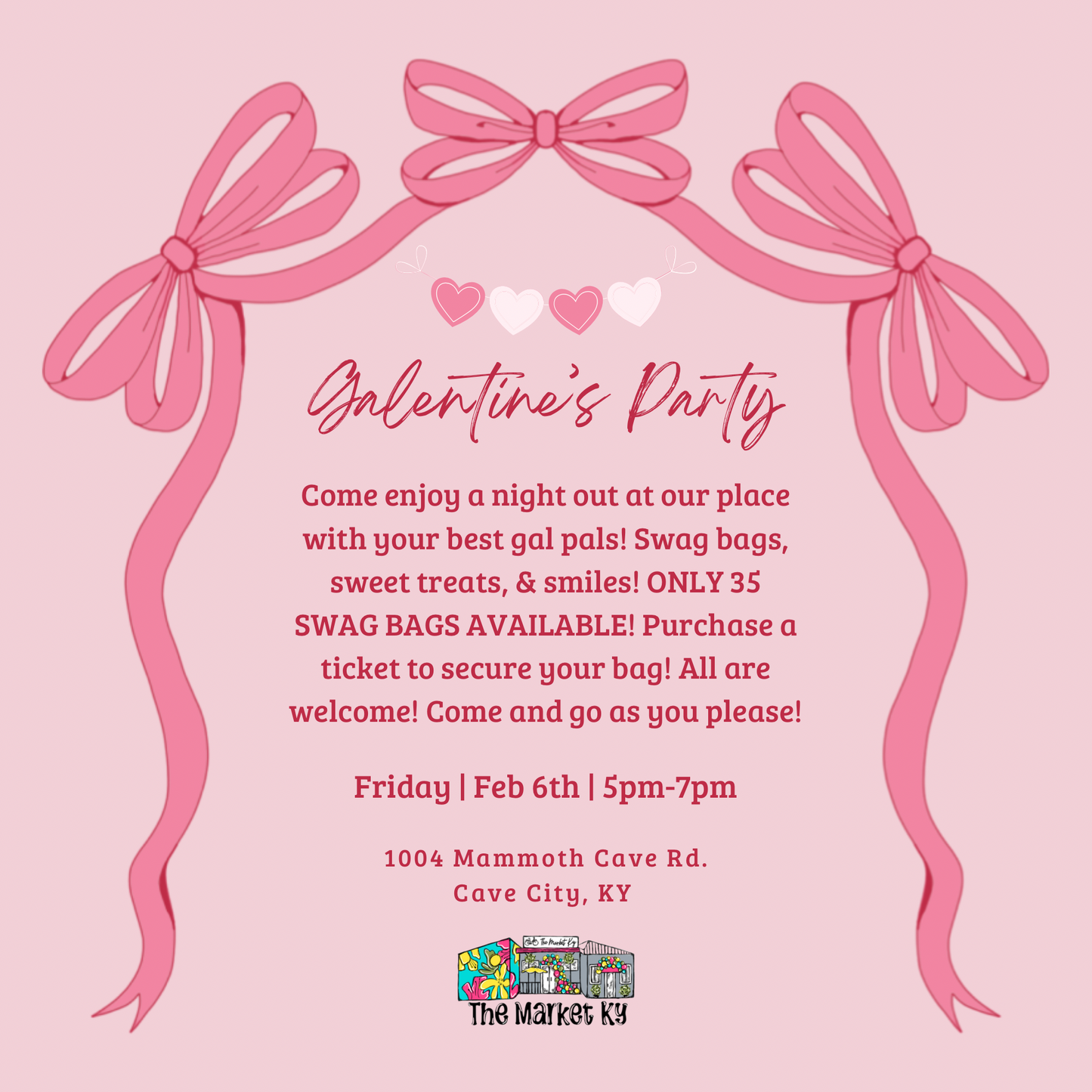 Galentine’s Party Swag Bag