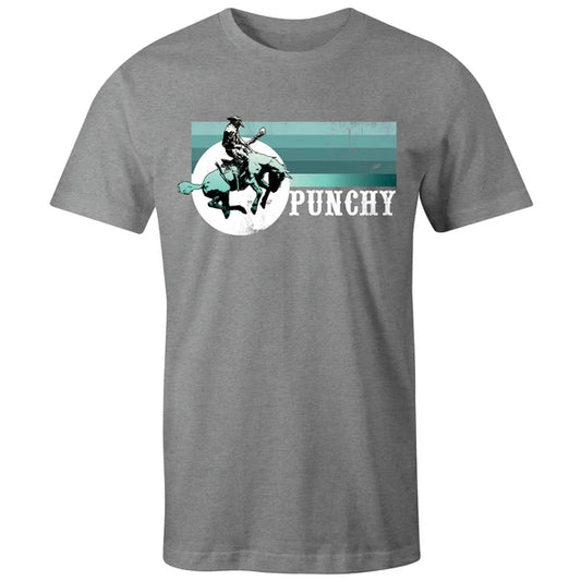 Punchy Men’s Grey Heather Tee