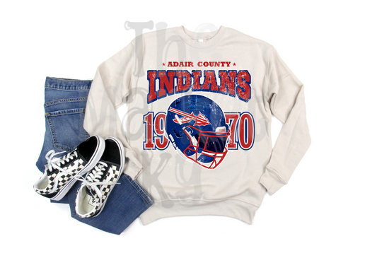 Vintage Indians Football Sweatshirts (Options)