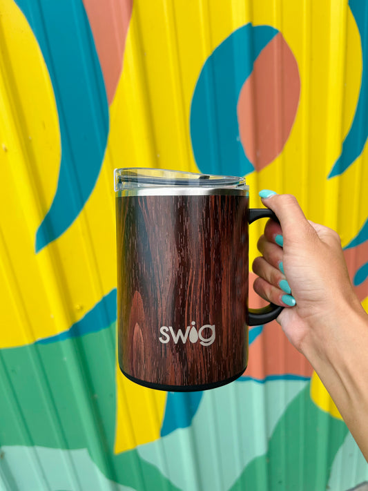 24oz Swig Bourbon Barrel Large Camper Mug