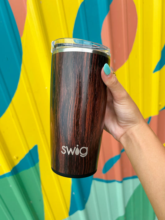 22oz Swig Bourbon Barrel Travel Mug