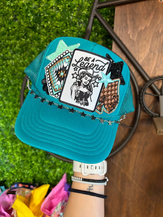 Custom Trucker Hat- Be A Legend