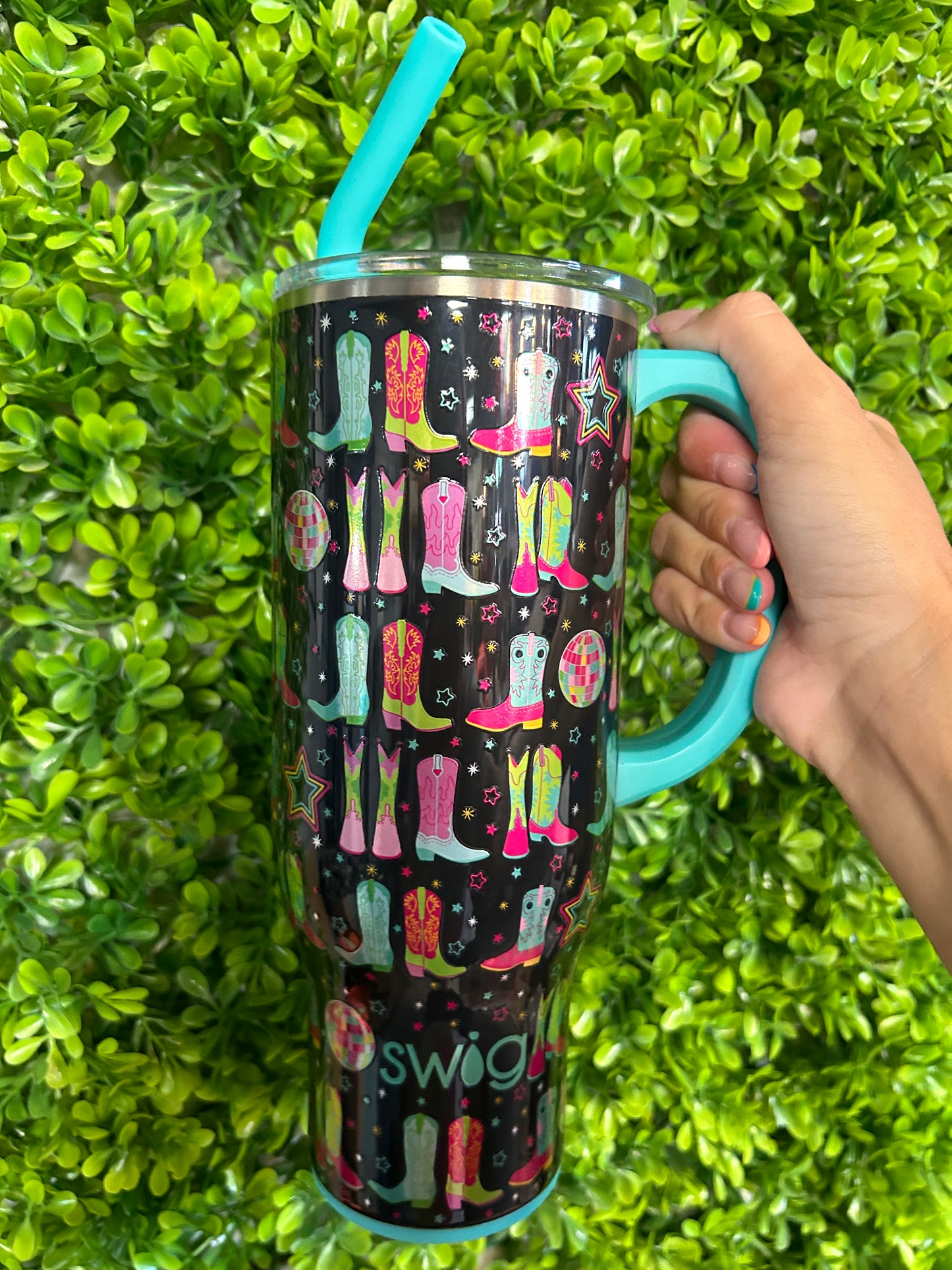 30oz Mega Mug Disco Cowgirl