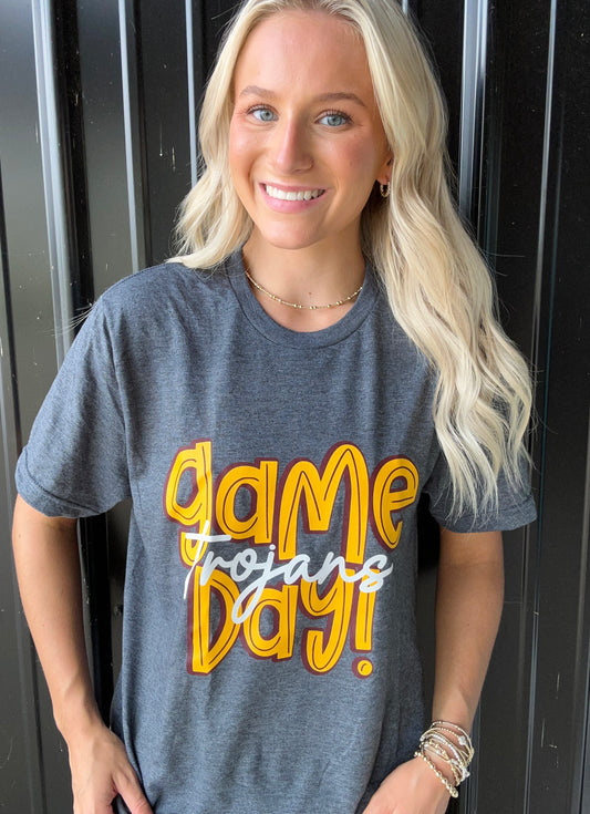 Trojans Game Day Tee (Youth & Adult)