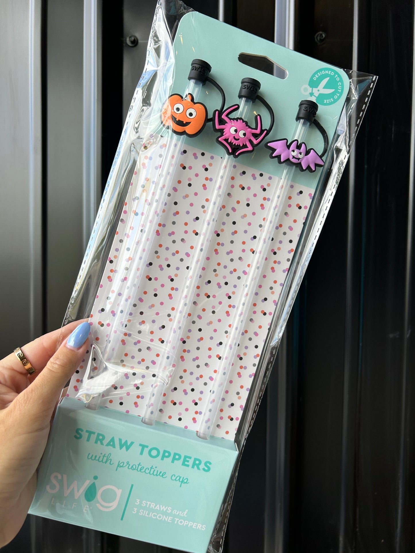 Sweet And Spooky Straws & Toppers Set