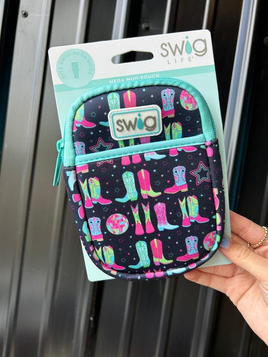 Mega Mug Pouch Disco Cowgirl