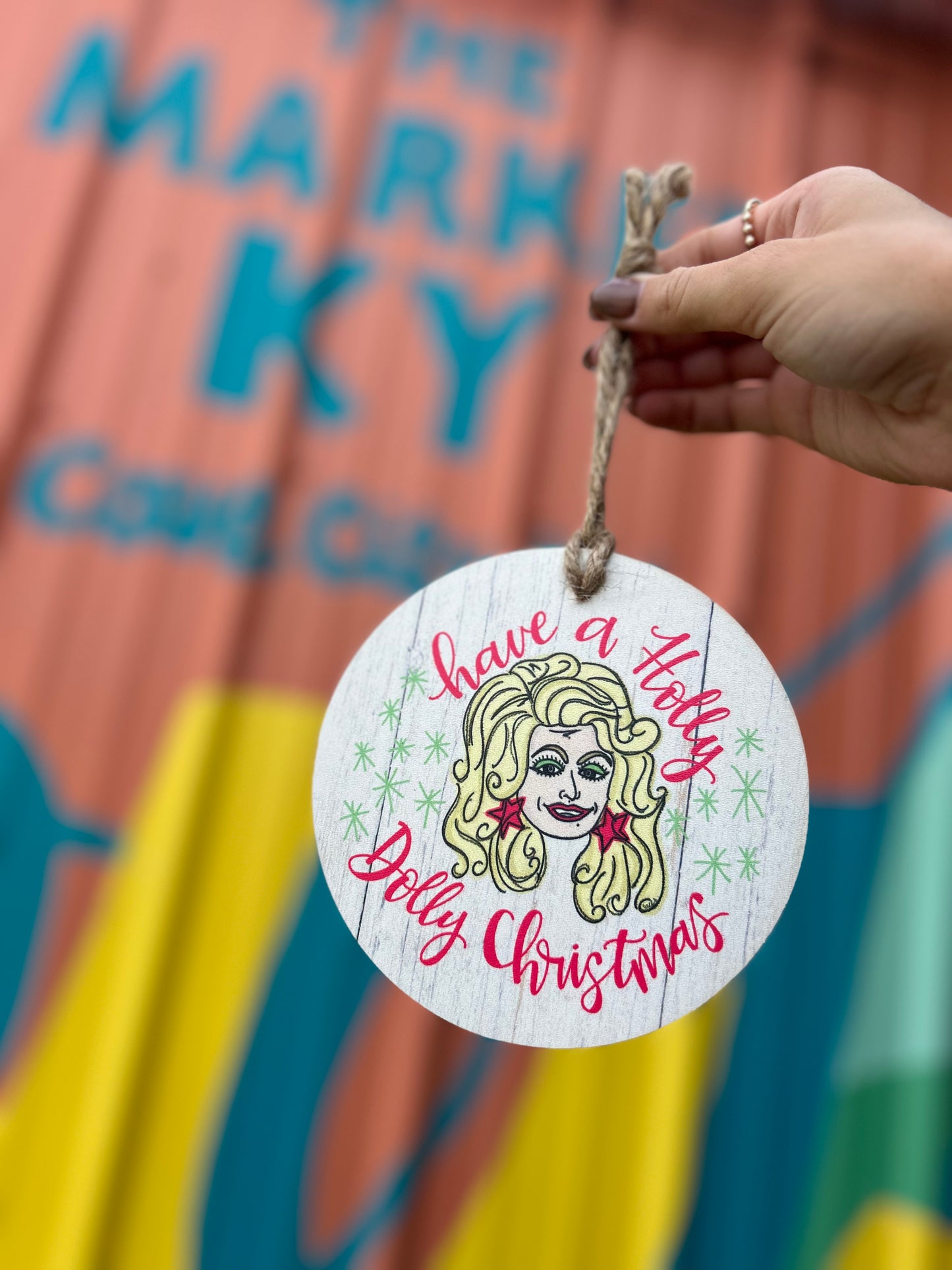 Have A Holly Dolly Christmas Ornament