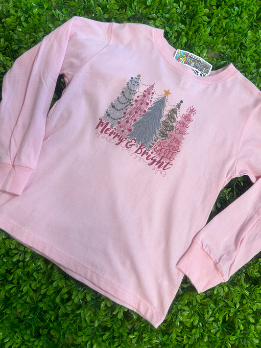 Youth Merry & Bright Long Sleeve