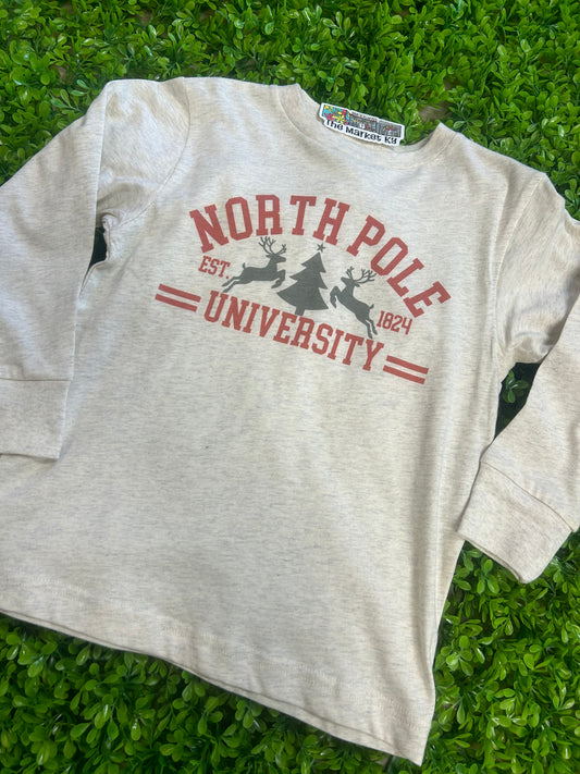 Youth North Pole University Long Sleeve