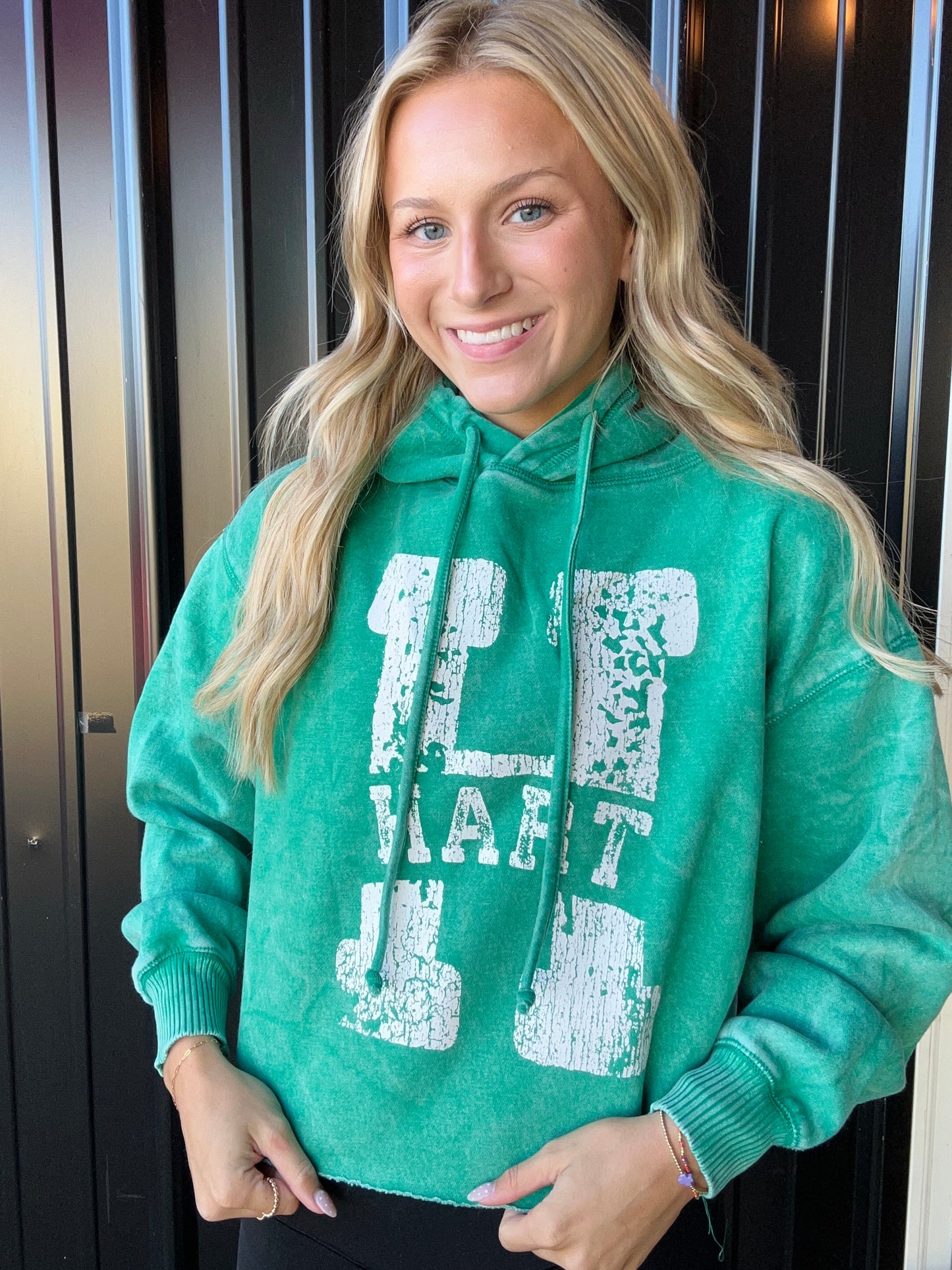 Hart Varsity Cropped Hoodie