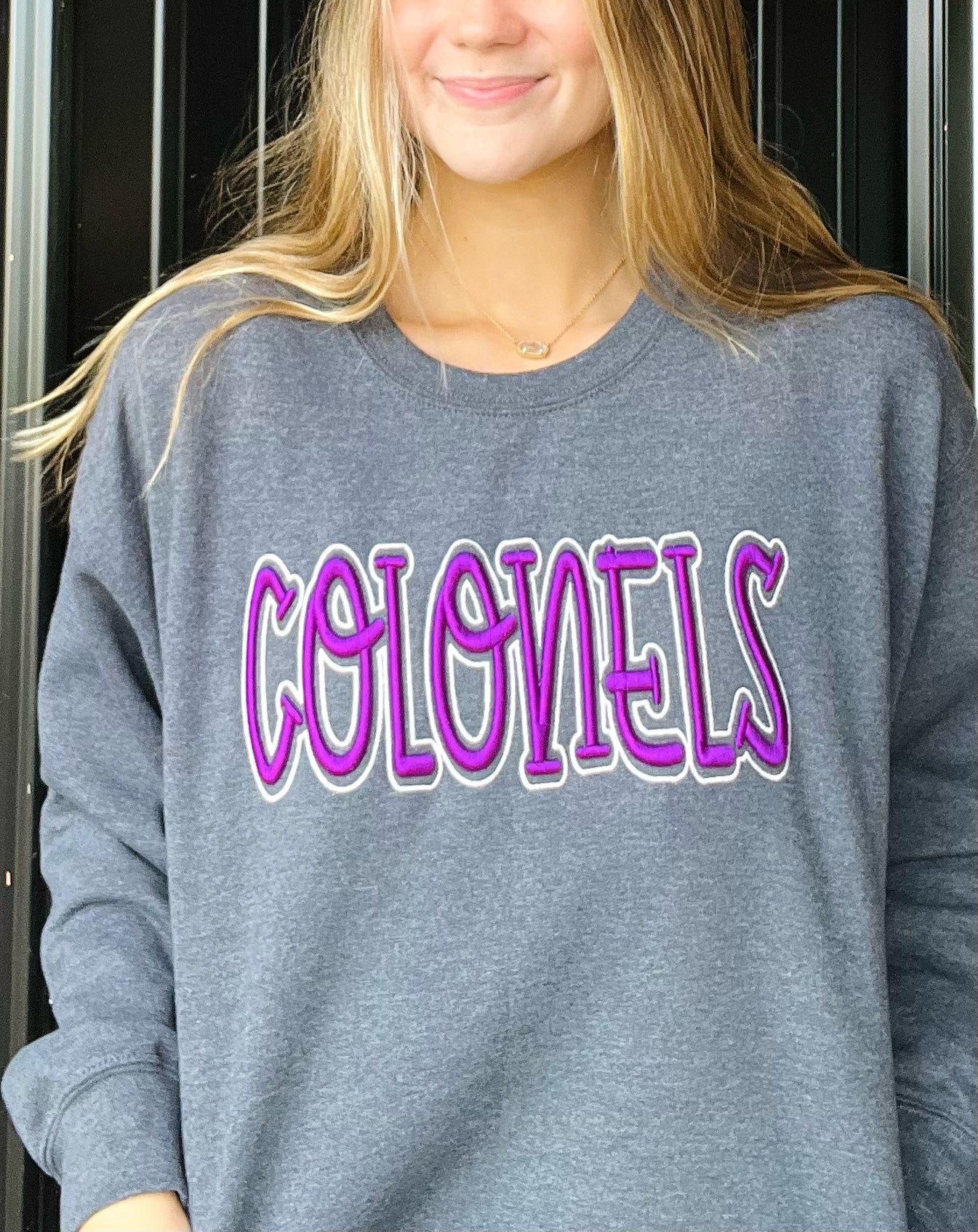 Colonel Puff Embroidered Sweatshirt