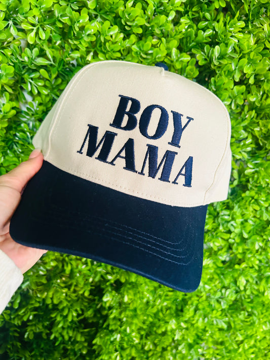 Boy Mama Navy Hat