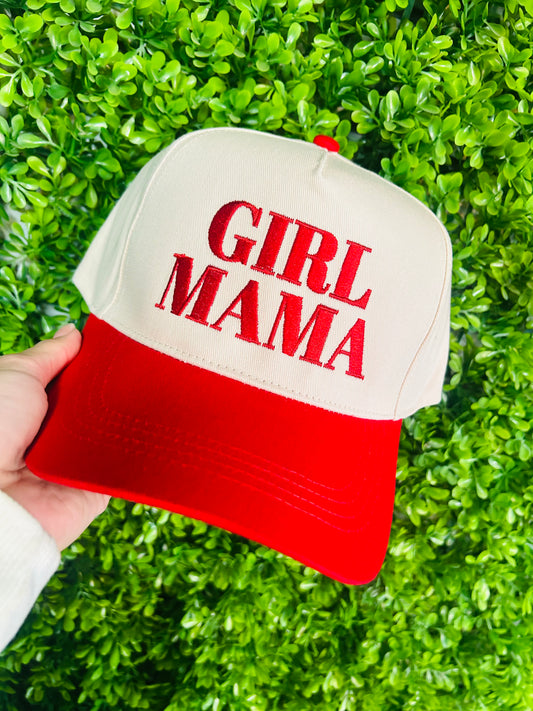 Girl Mama Red Hat