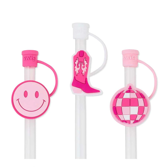 Let’s Go Girls Straws & Toppers Set