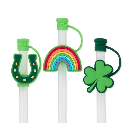 St. Patricks Straws & Toppers Set