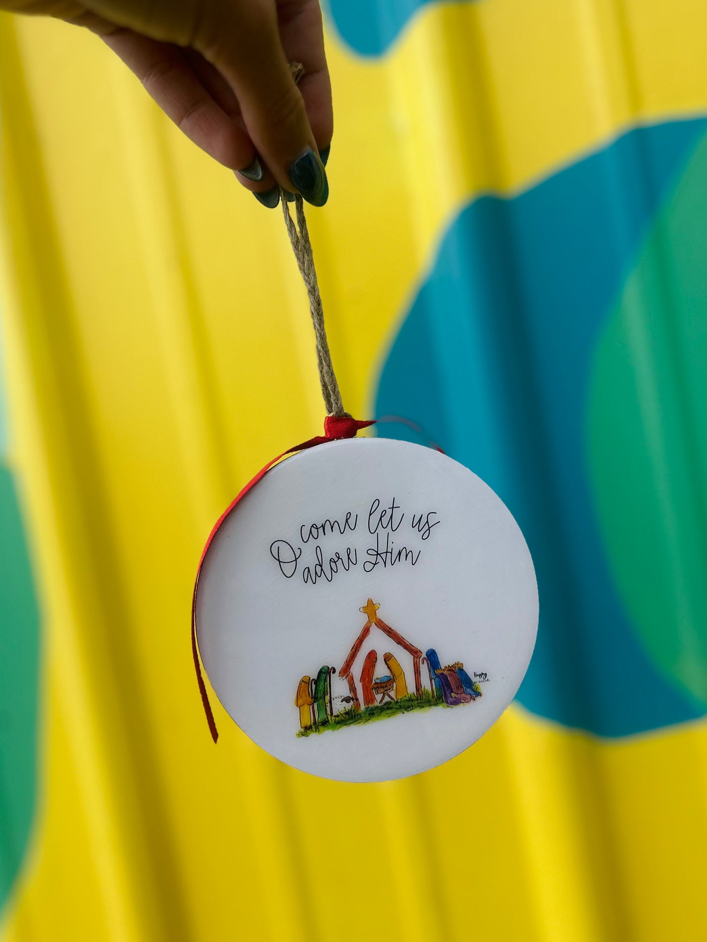 Come Let Us Adore Him Ornament