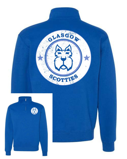 Glasgow Scotties 1/4-Zip School Spirit Pull Over