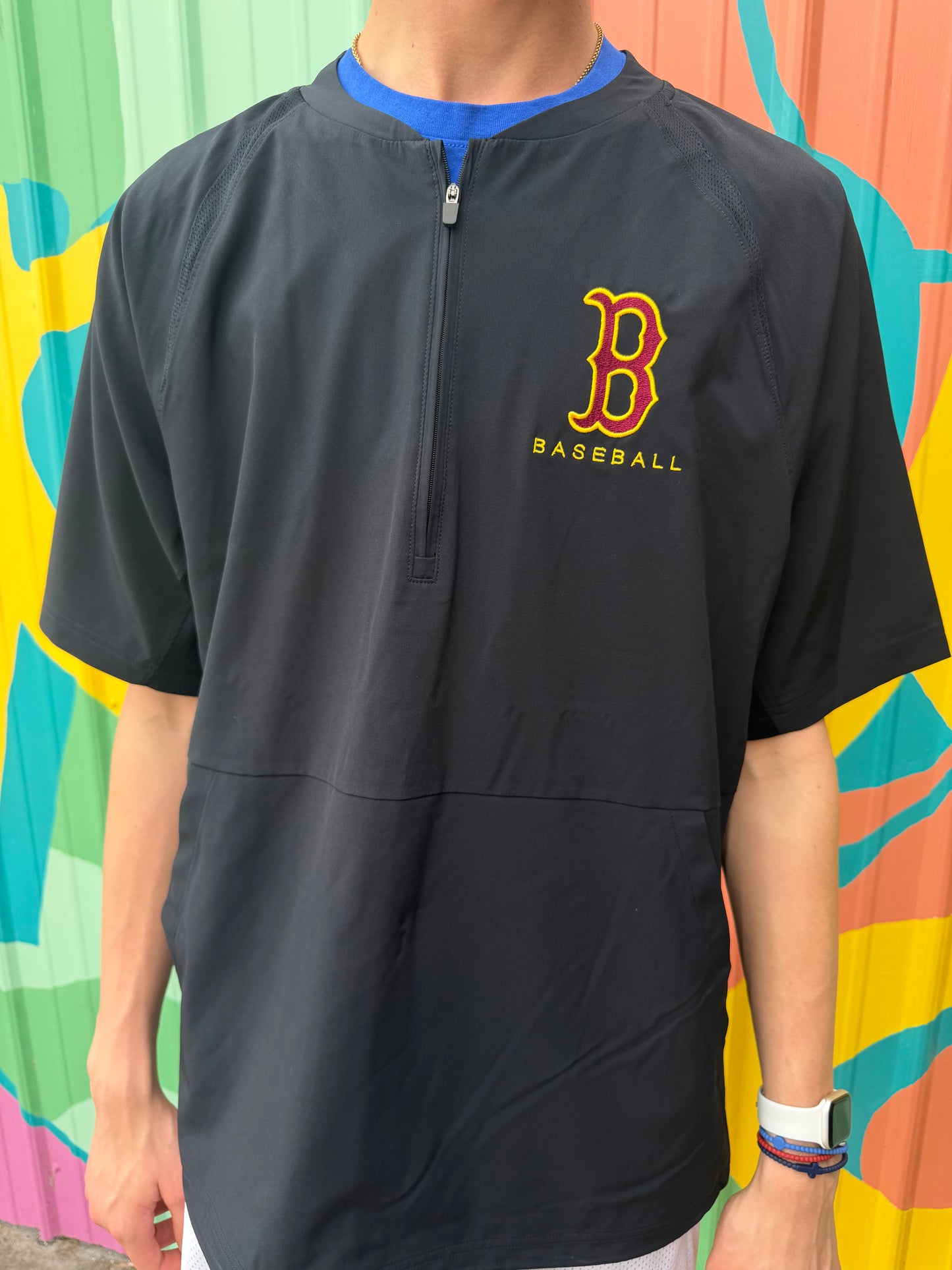 Quarter Zip Hitting Jacket Barren Baseball
