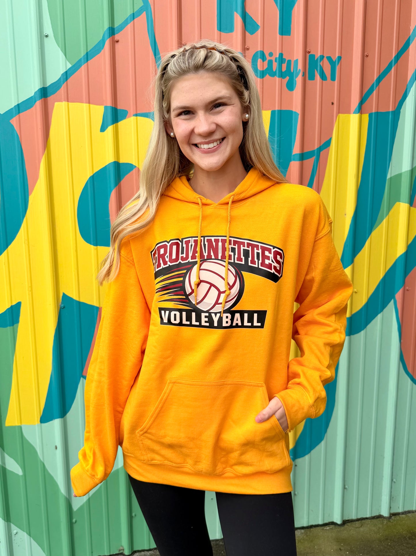 Trojanettes VolleyBall Sweatshirt Hoodie