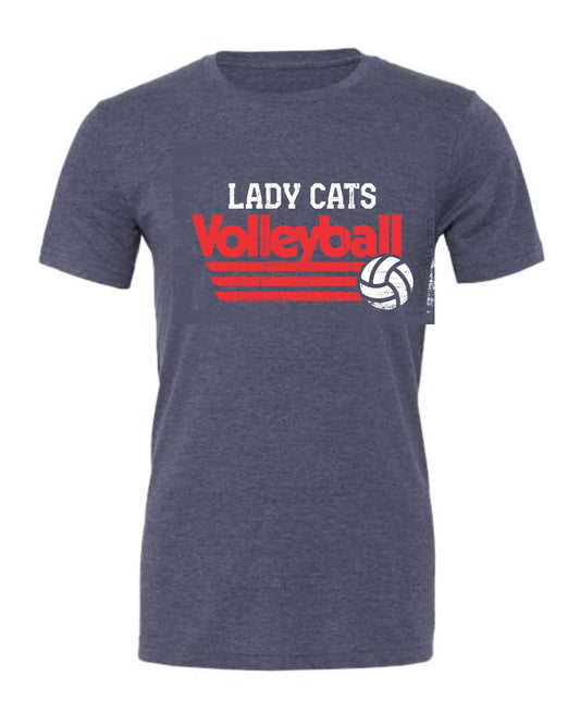 Lady Cats Volleyball Tee