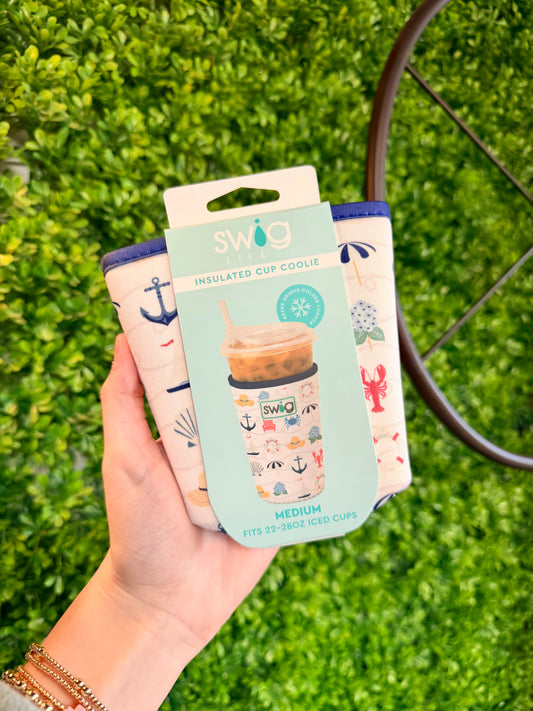Shoreline Swig Iced Cup Coolie (Medium)