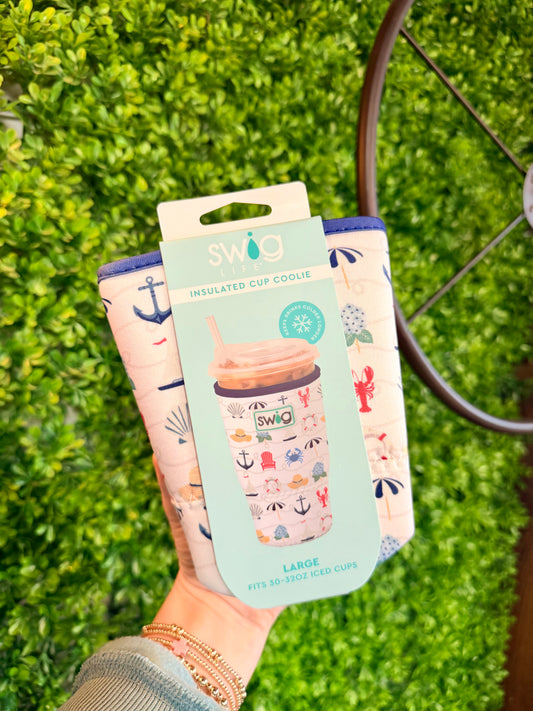 Shoreline Swig Iced Cup Coolie (Large)