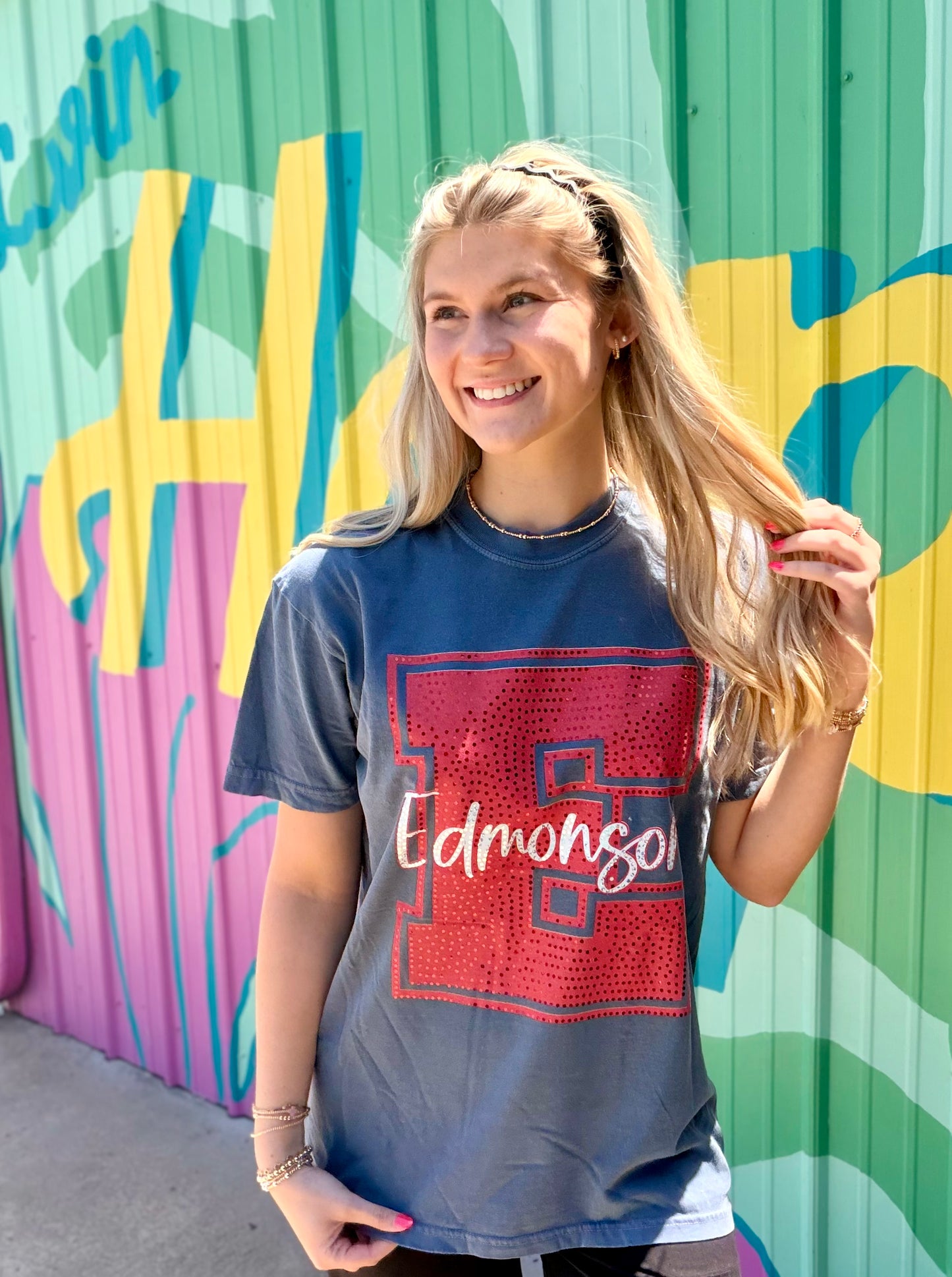 Edmonson Spangled Comfort Colors Tee