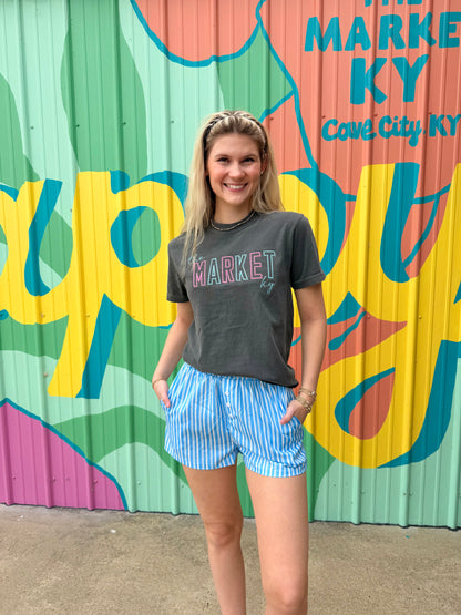 The Market Ky Embroidered Spirit Stud Comfort Colors Tee
