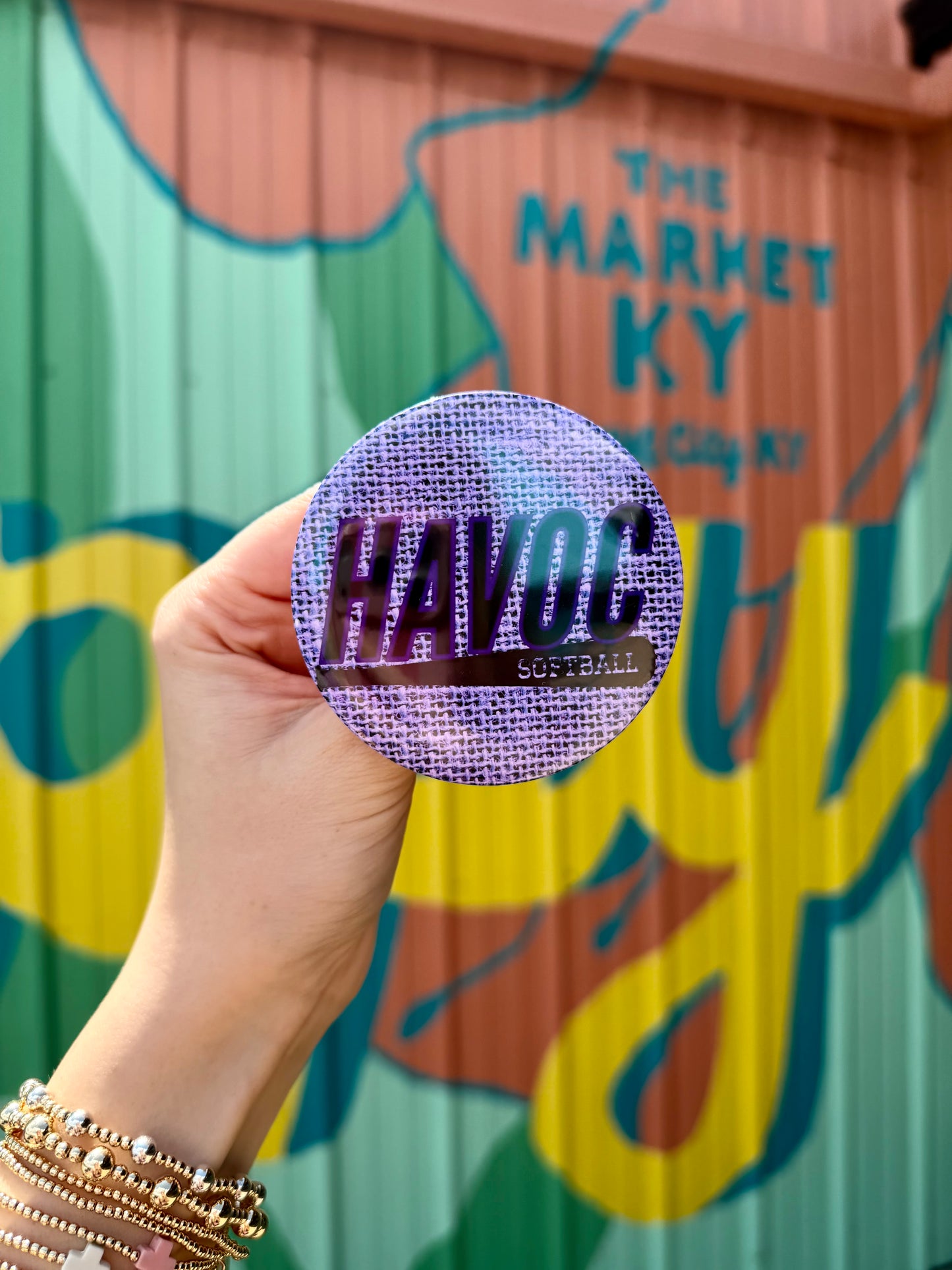 HAVOC Softball Button