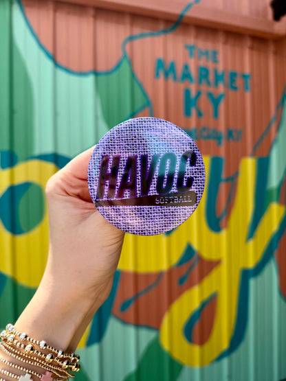 HAVOC Softball Button