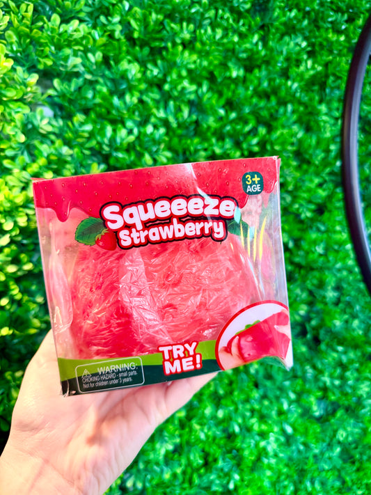 Giant Strawberry Squishy - IN STOCK