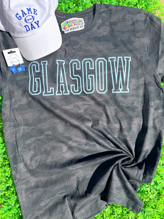 Camo Glasgow Tee - Black