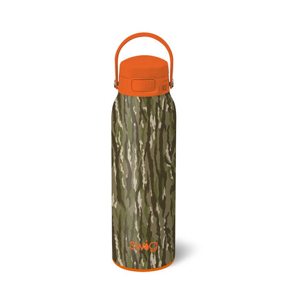 Swig Woodland Camo Leakproof EZ Fill Bottle 32oz