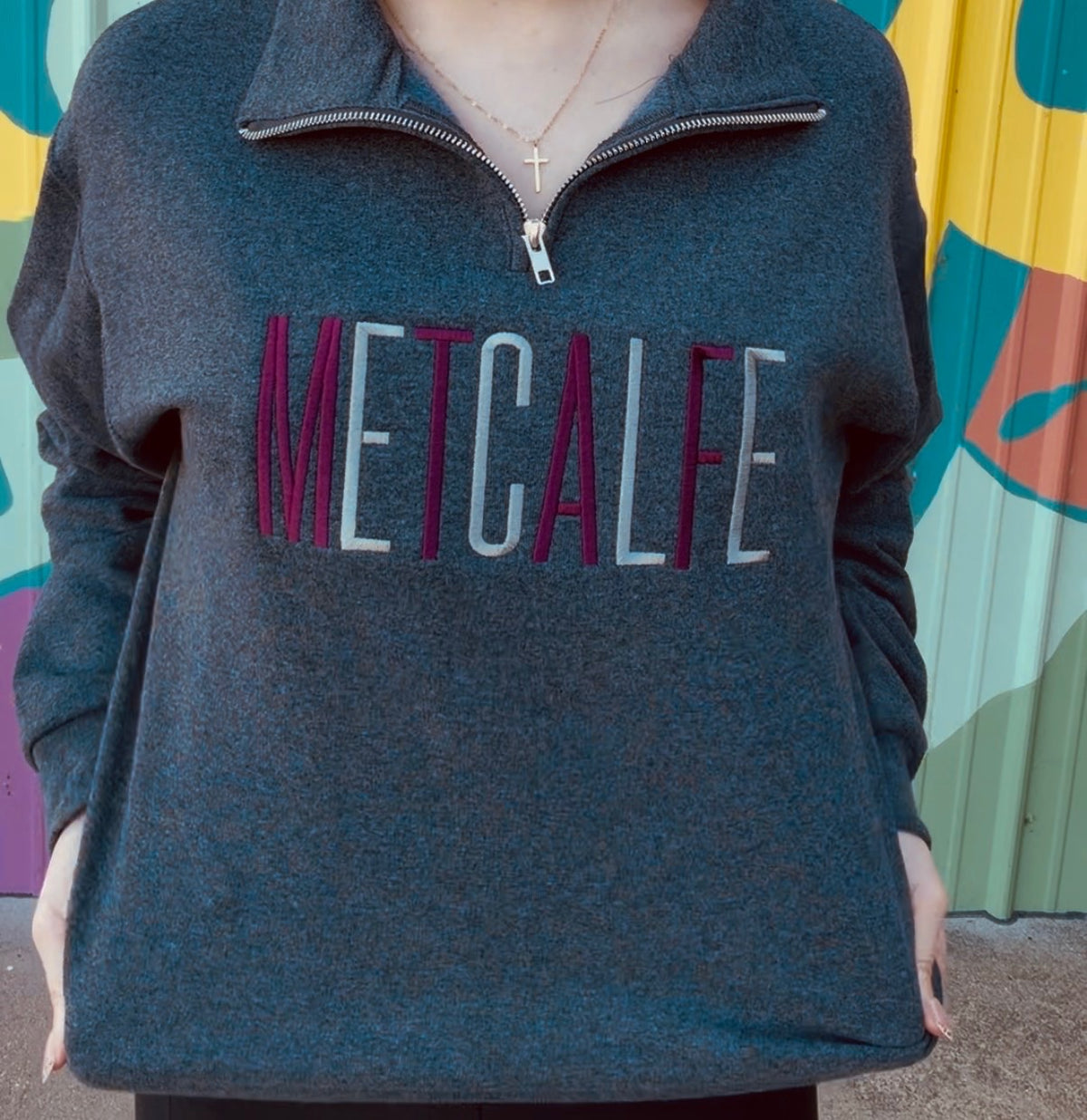Metcalfe County Embroidered Quarter Zip