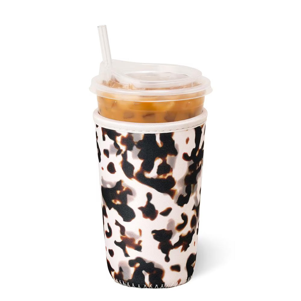 Blonde Tortoise Iced Cup Coolie (Medium)