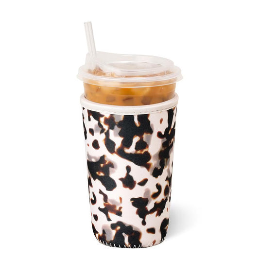 Blonde Tortoise Iced Cup Coolie (Medium)