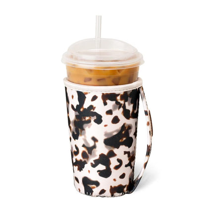 Blonde Tortoise Iced Cup Coolie (Medium)