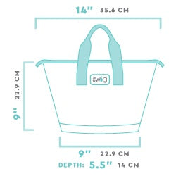 Blonde Tortoise Lunchi Lunch Bag