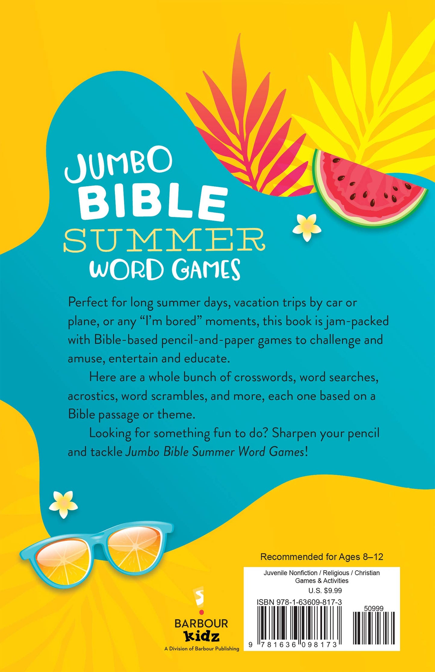 Jumbo Bible Summer Word Games