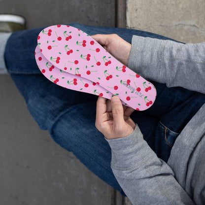 Cherry Darling FLAT SOCKS: Large (up to Women's 13+, Men's 14)