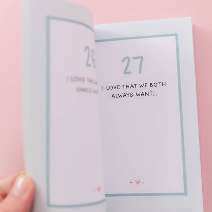 100 Things I Love About You Prompted Journal